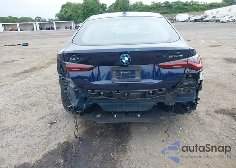 2024 BMW I4 Edrive 40 из США, поврежденный, VIN WBY73AW07RFS66868
